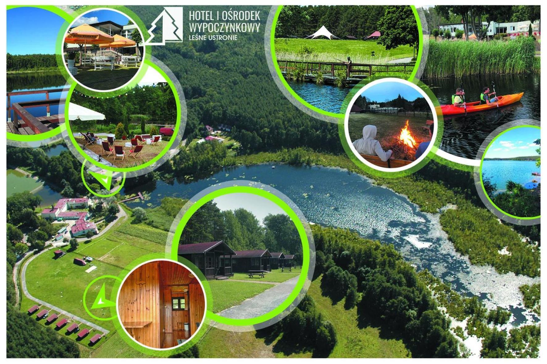 فندق Camping Lesne Ustronie Witnica المظهر الخارجي الصورة